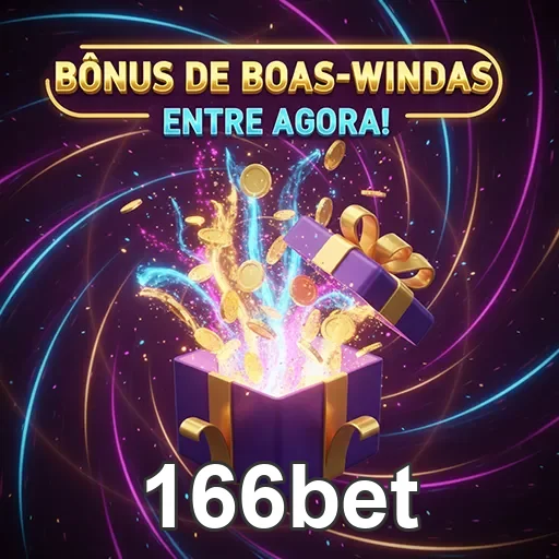 Imagem promocional do bônus da 166bet, destaque para ofertas especiais do site de apostas 166bet.